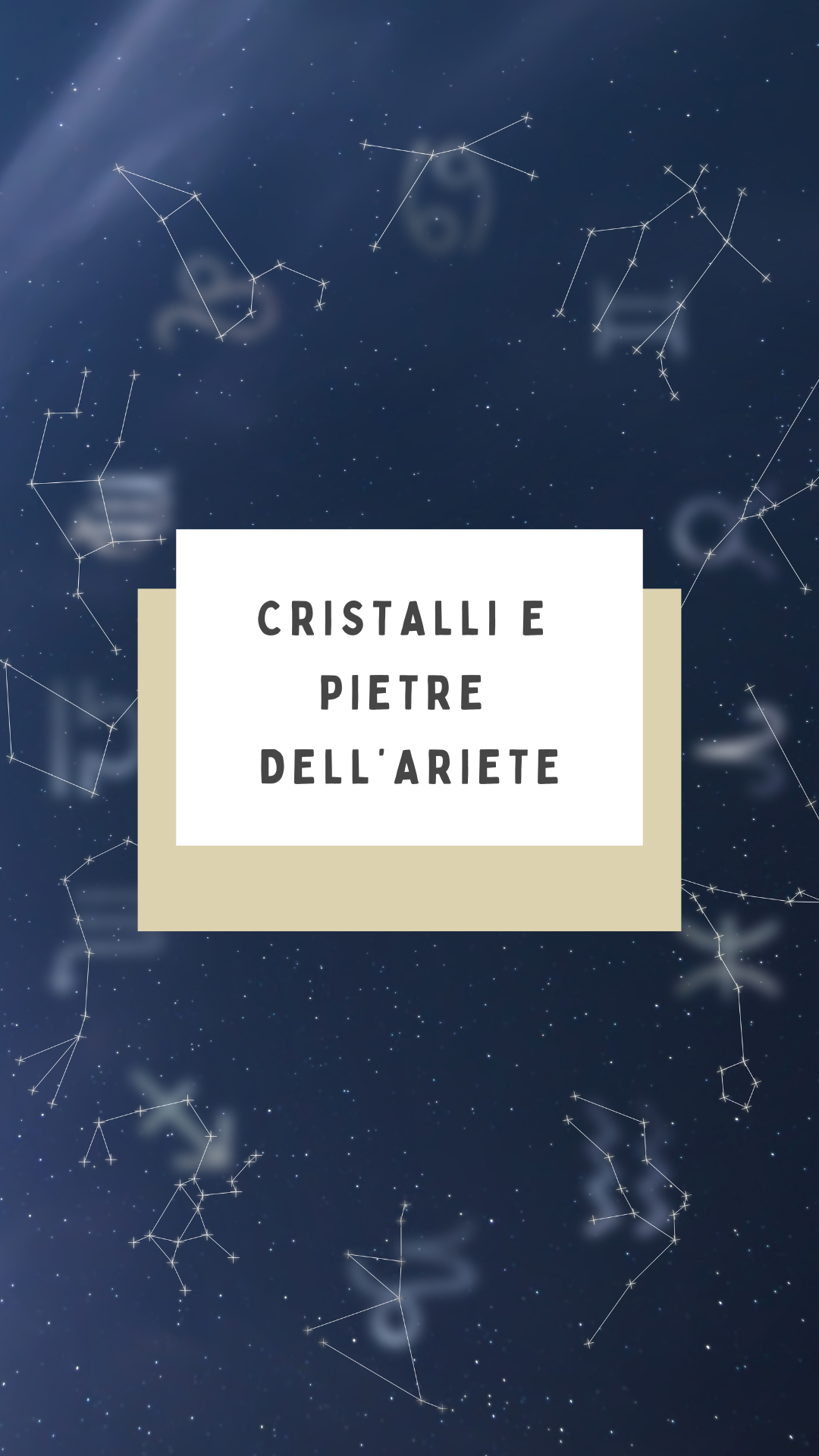 Cristalli e pietre dell’Ariete