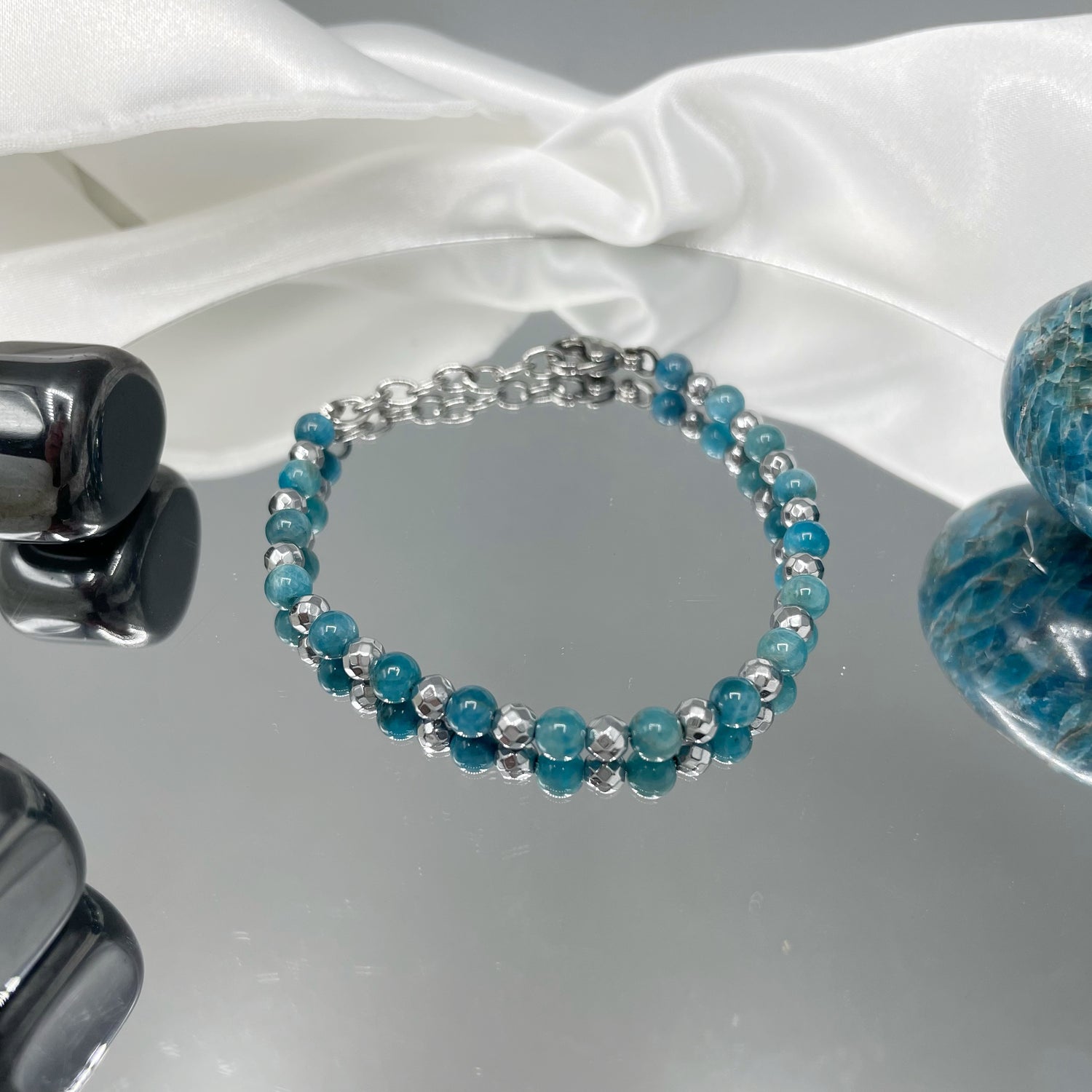 Bracciale Secret Dreams - Apatite ed Ematite