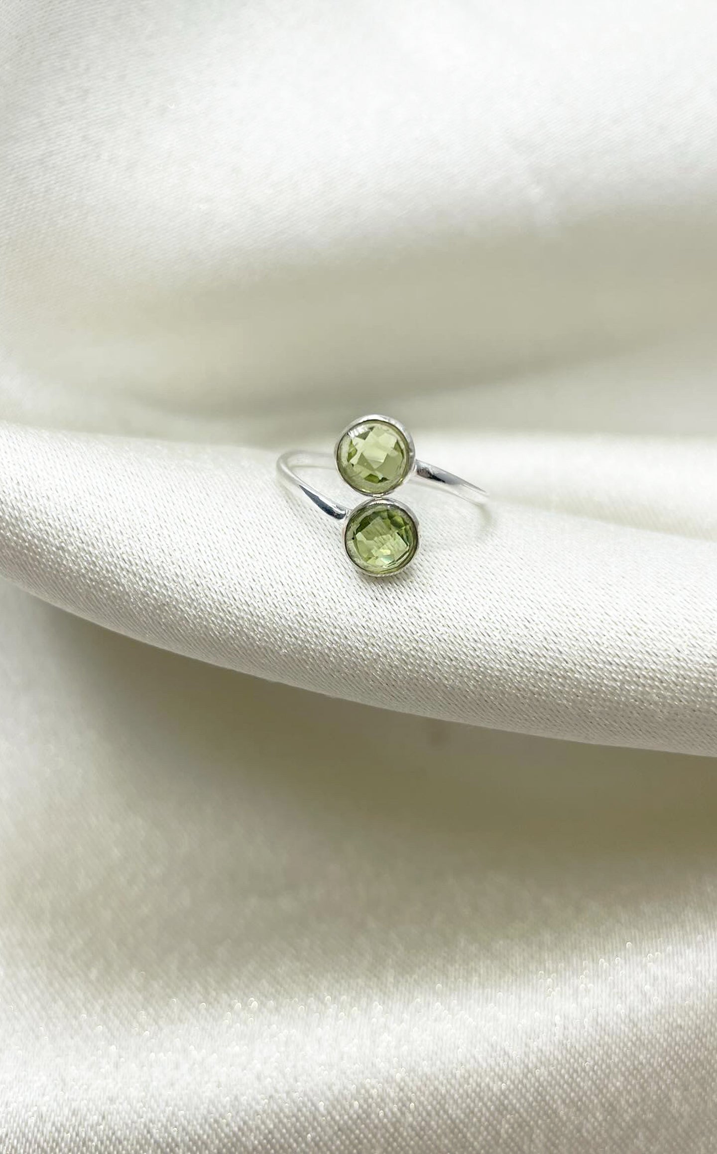 Anello peridoto sale